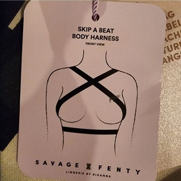 NWT Savage X Fenty 'Skip A Beat' Body Harness (XS-XL) - Picture 5 of 6